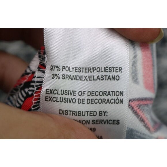 Mario Serrani Italy Sleeveless Shift Dress-Size 8-Back Zip - Picture 5 of 9